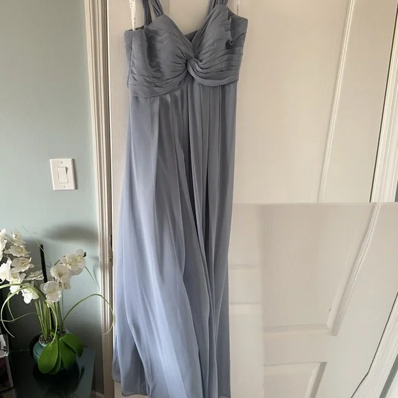 sistaglam bridesmaid dresses Persephone Stretch Satin One-Shoulder Bridesmaid Dress